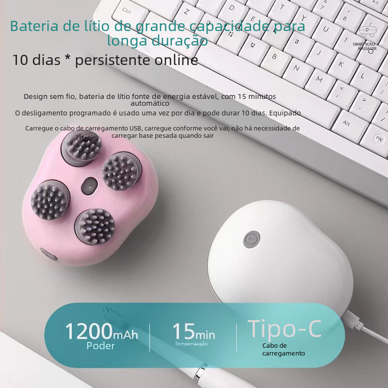 Masajeador de Cabeza Anti Estrés